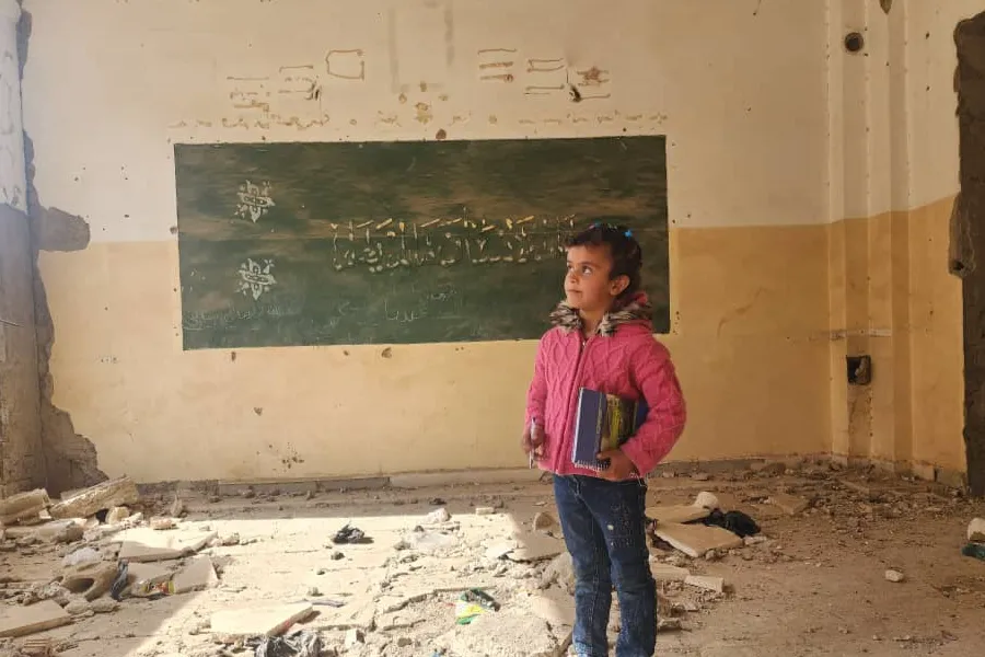 حملة "بناء الأمل" لدعم قطاع التعليم في دير الزور